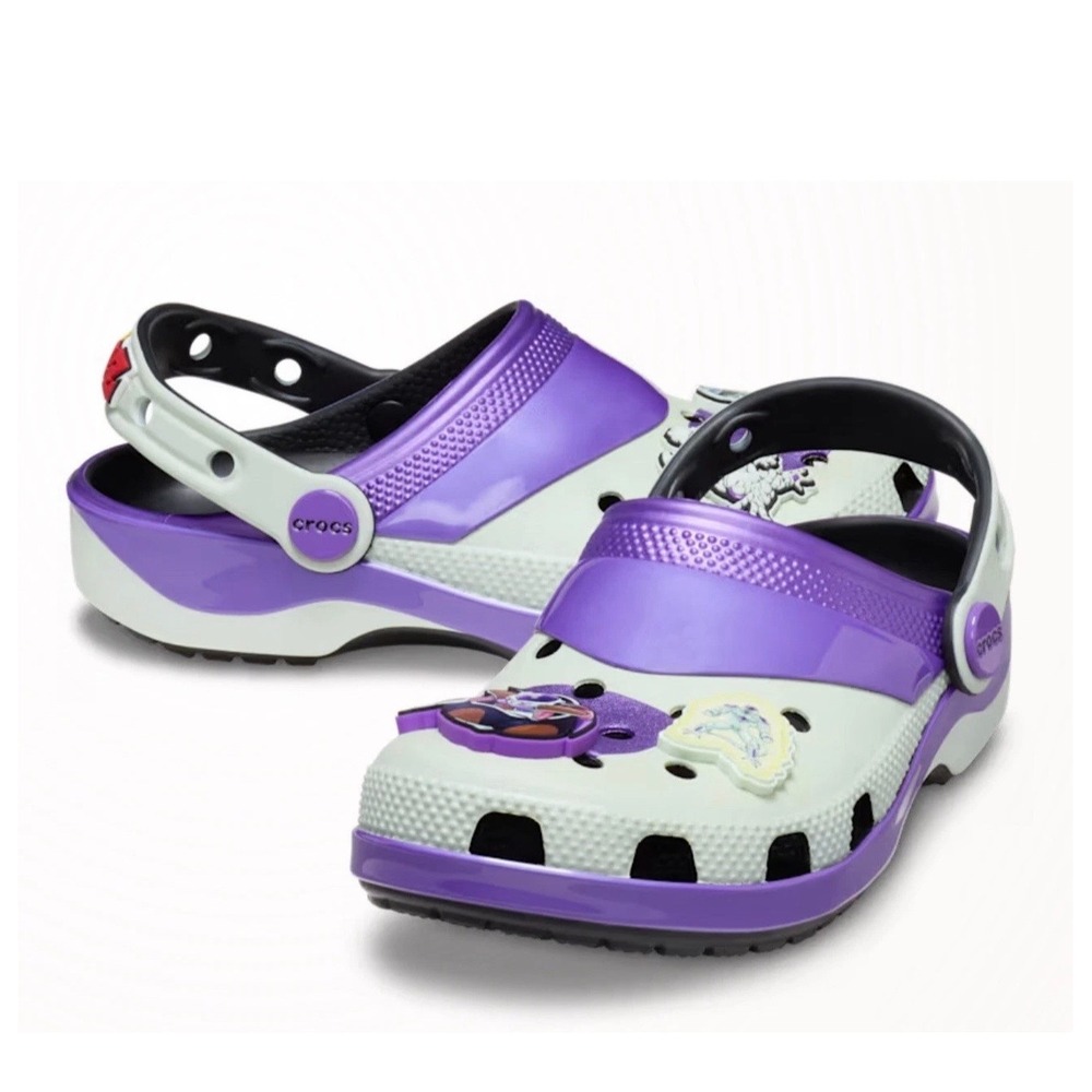 Crocs Dragon Ball Z Frieza Classic Clogs Purple White Mens 8 Wmns 10 211202-90H